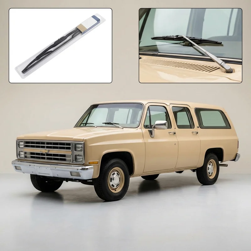 Passenger Side Wiper Blade for Chevrolet C20 Suburban (1967 - 1986) - 1